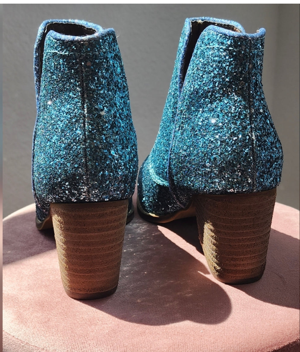 Fiera Teal Bootie
