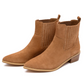 Leonor Suede Ankle Boot in Tan