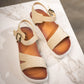 Carmel Sandals in Cream