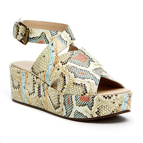 Matisse Runaway Snake Platform Wedge